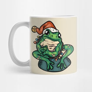 Christmas Frog Mug